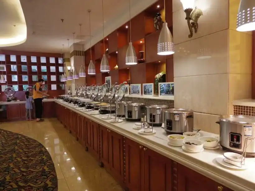 厦門賓館の朝食