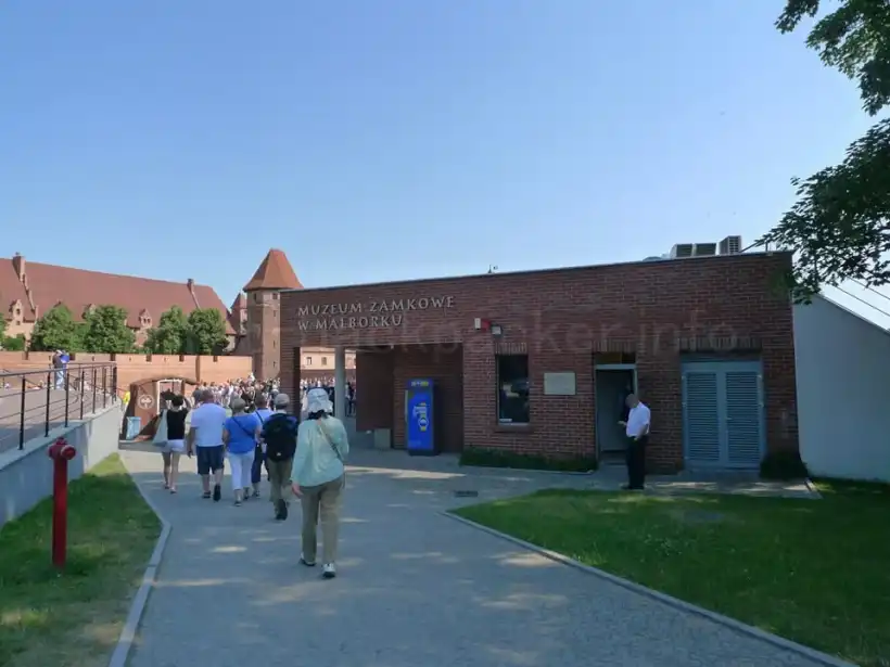 マルボルク城の入り口