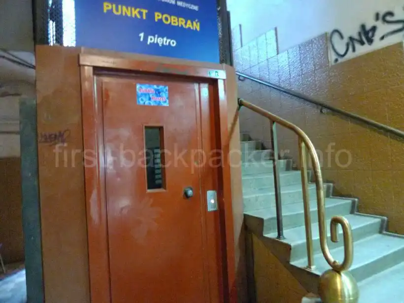 バブルホステル（クラクフ）のエレベーター