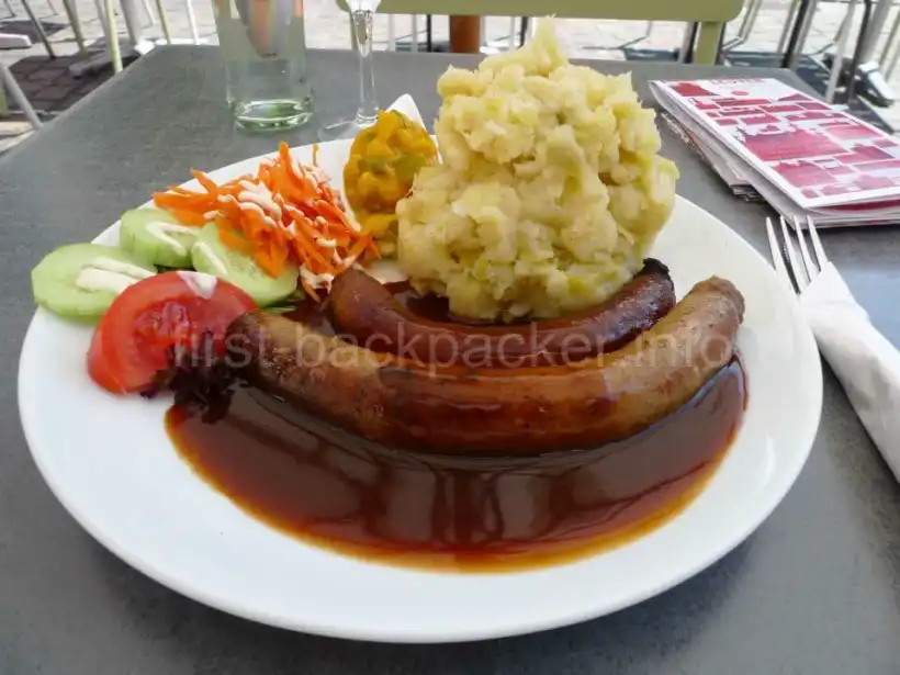 ベルギー ルーヴァンのL Cafeのboerenkost