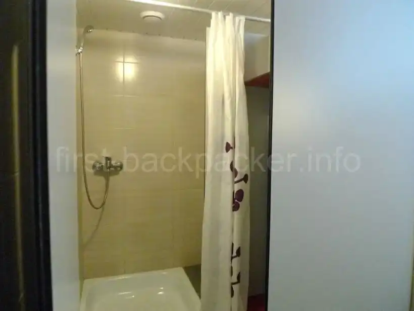 バブルホステル（クラクフ）のシャワー個室