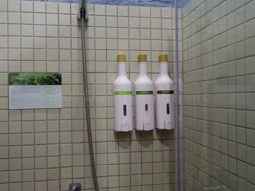 台南・草祭二手書店Cao Ji Book Innのボディソープ・シャンプー・コンディショナー