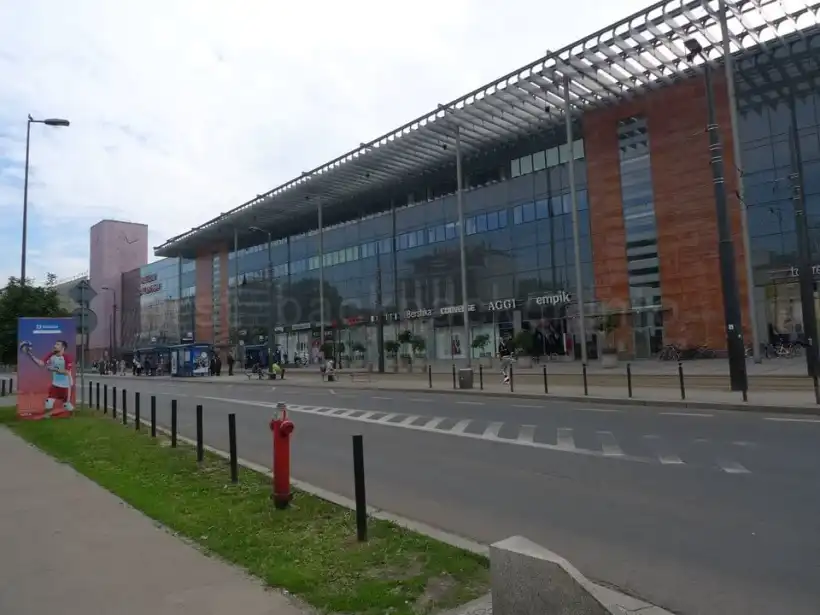 クラクフの鉄道駅ビル
