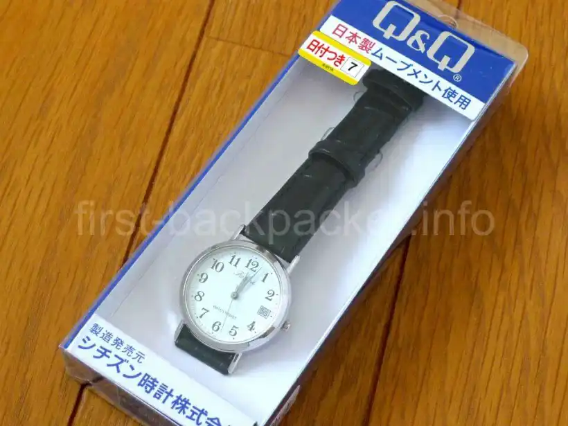 シチズン腕時計D021-304パッケージ外観