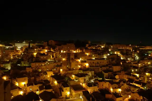 マテーラの夜景