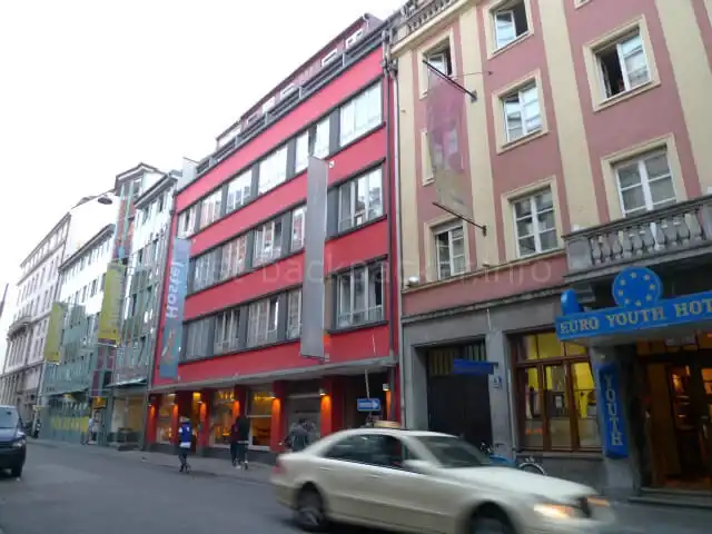 Wombats City Hostel Munichの前の通り