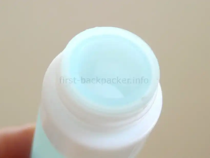 セリアの20mlシリコンチューブの口