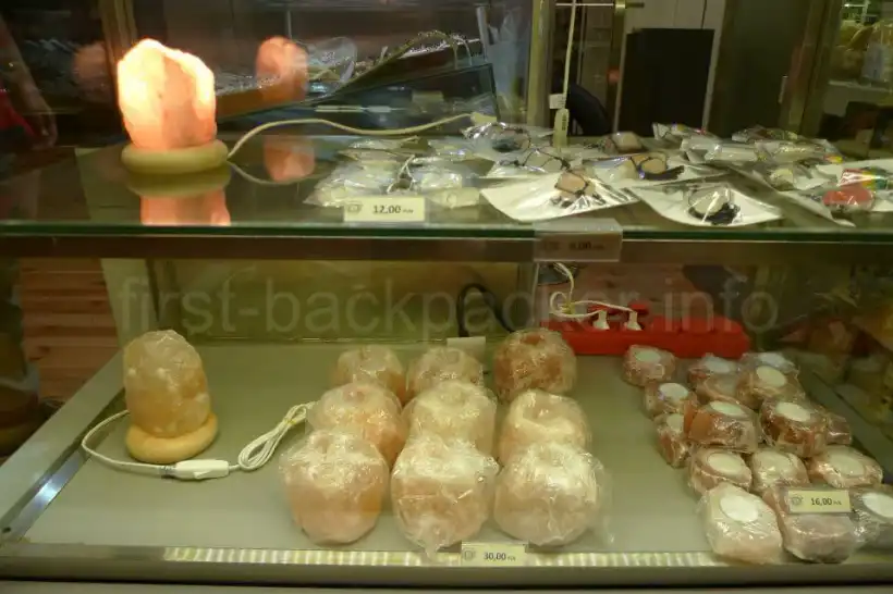 ヴィエリチカ岩塩坑で売っているお土産