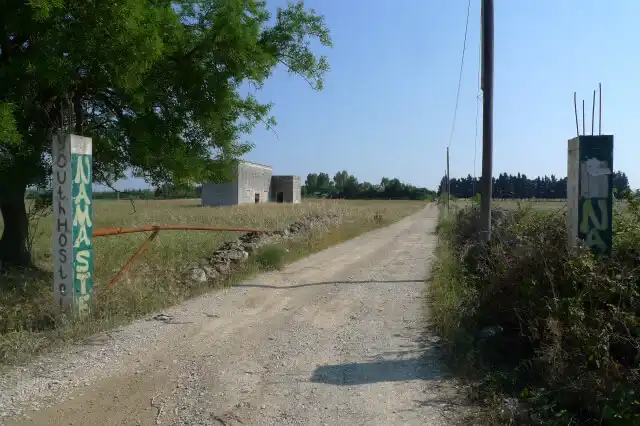 Namasté Camping/Hostelの入り口