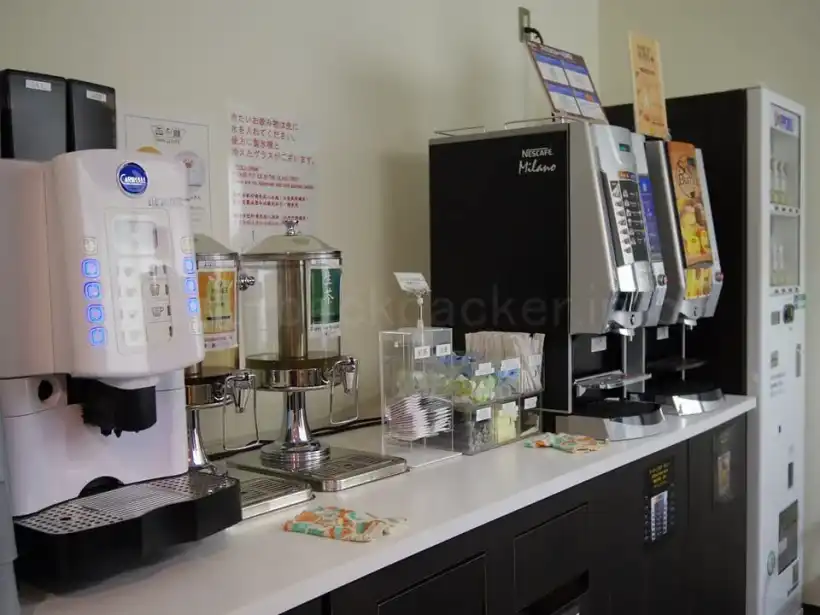 函館空港ラウンジA Springドリンク類