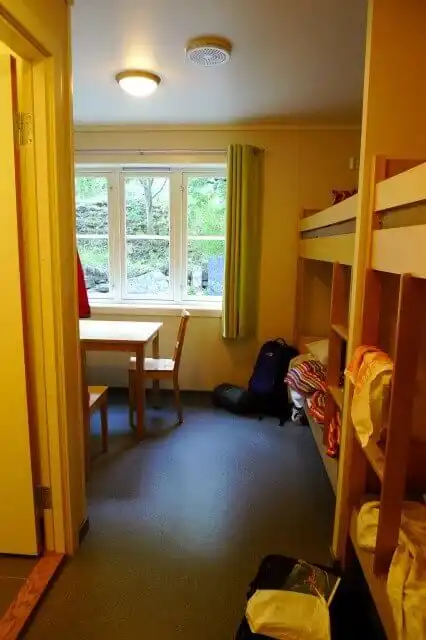 Flåm Camping and Youth Hostelのドミトリー