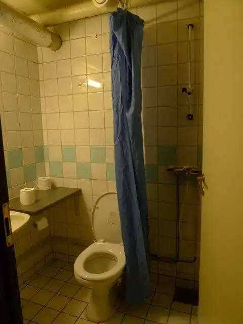 オスロ Ankerホステルのドミトリー内のシャワー