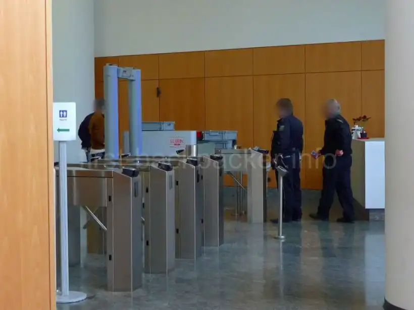 Belvedere Palazzo Lombardiaのセキュリティチェック