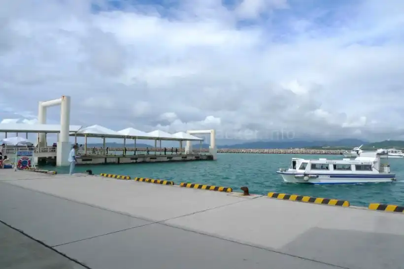 竹富島ツアーの竹富島港