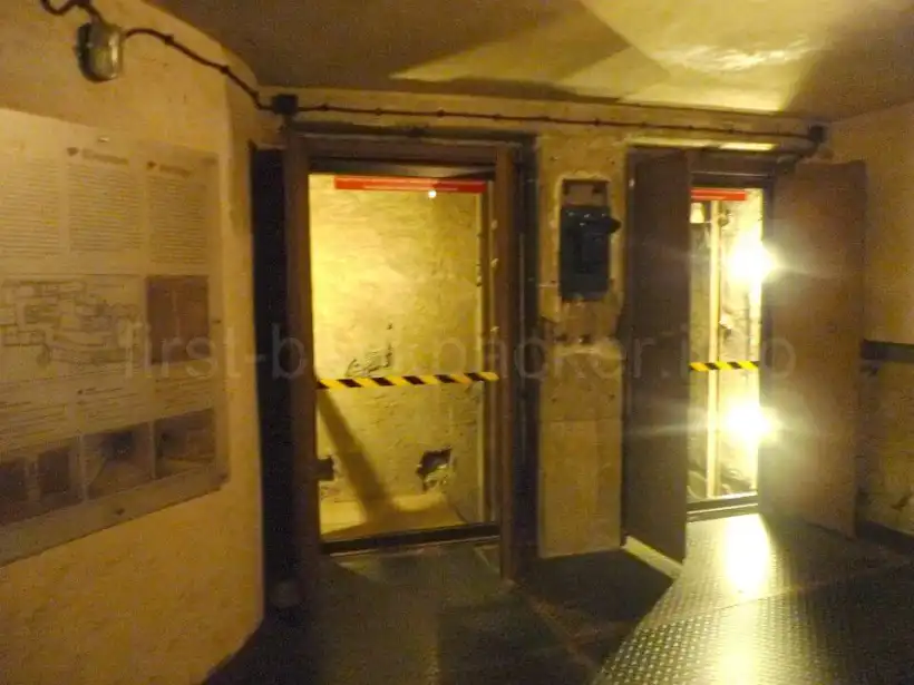 クションシュ城の中のエレベーター