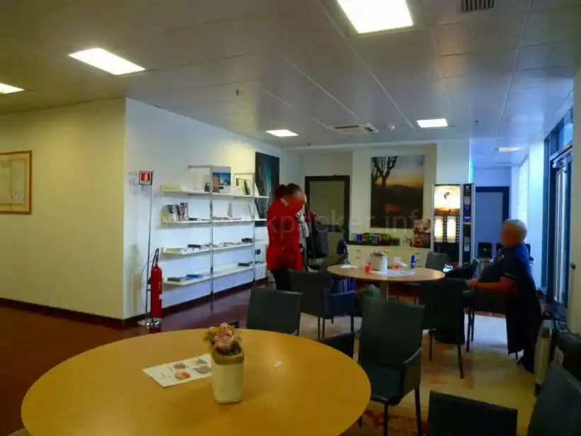 ミラノ ベルガモ空港VIP Lounge SACBOの内部