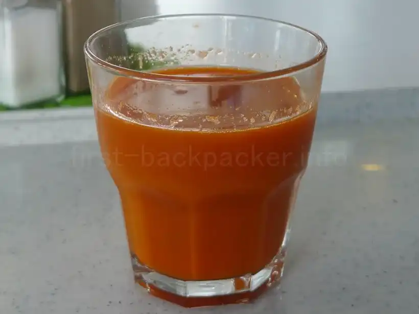 ソポトBursztynにんじんジュース