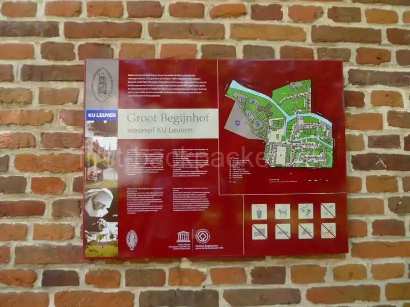 ベルギー ルーヴァンの世界遺産 Groot Begijnhof