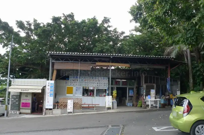 石垣島 前原ヤエヤマヤシのジュース屋さん