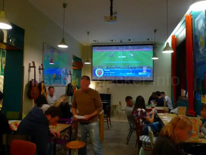 ミラノのOstello Bello Grandeの共用スペース