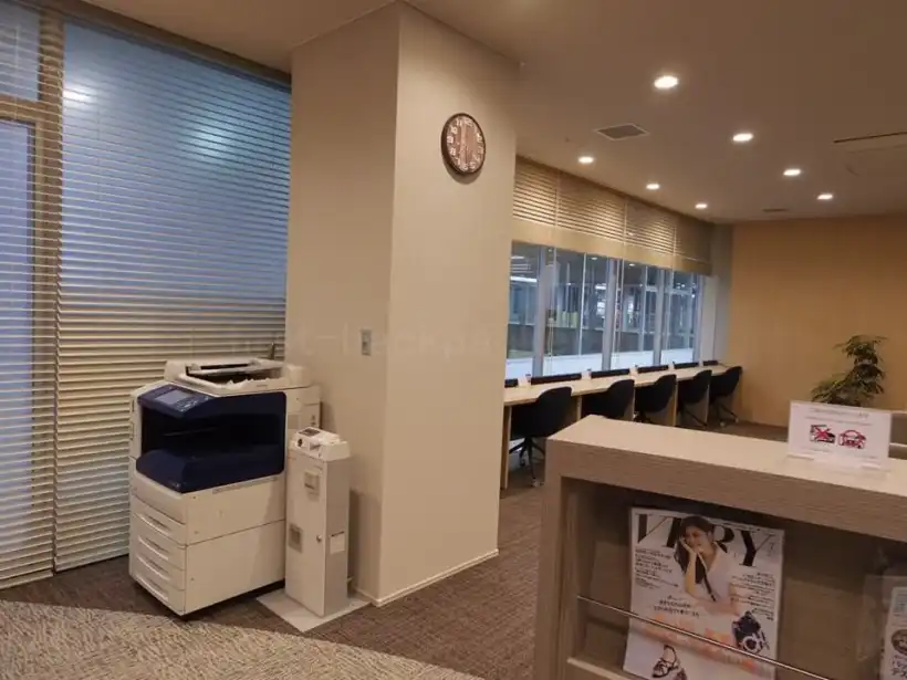 富士山静岡空港のYour Loungeのコピー機