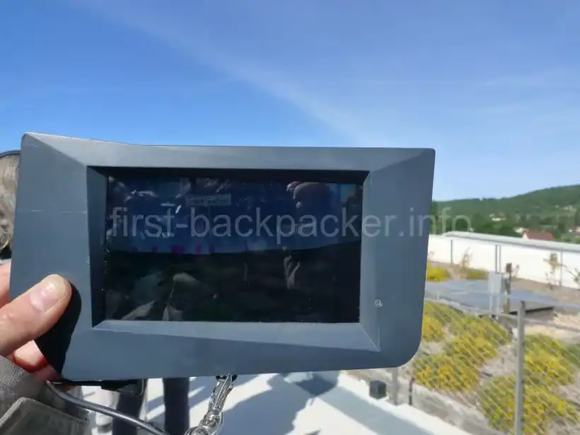 ラスコー4の屋外見学