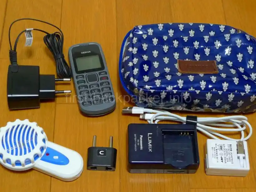 1ヵ月旅行用のデジタルグッズ