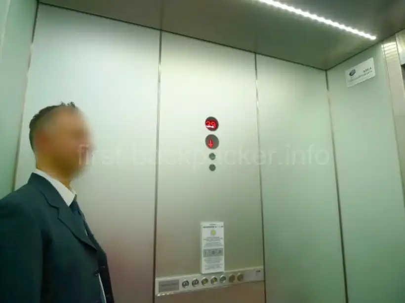 Belvedere Palazzo Lombardiaのエレベーター