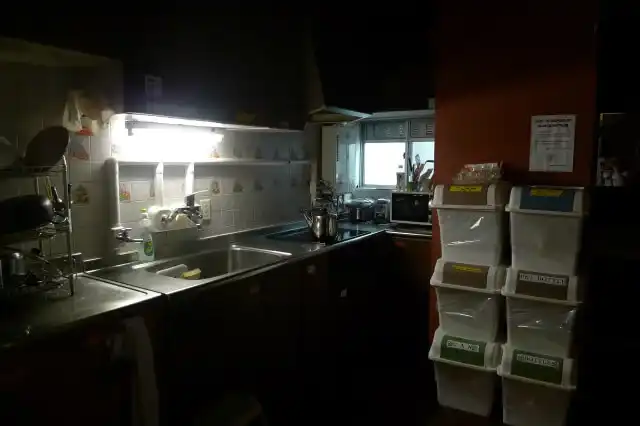 浅草橋旅荘 庵のキッチン