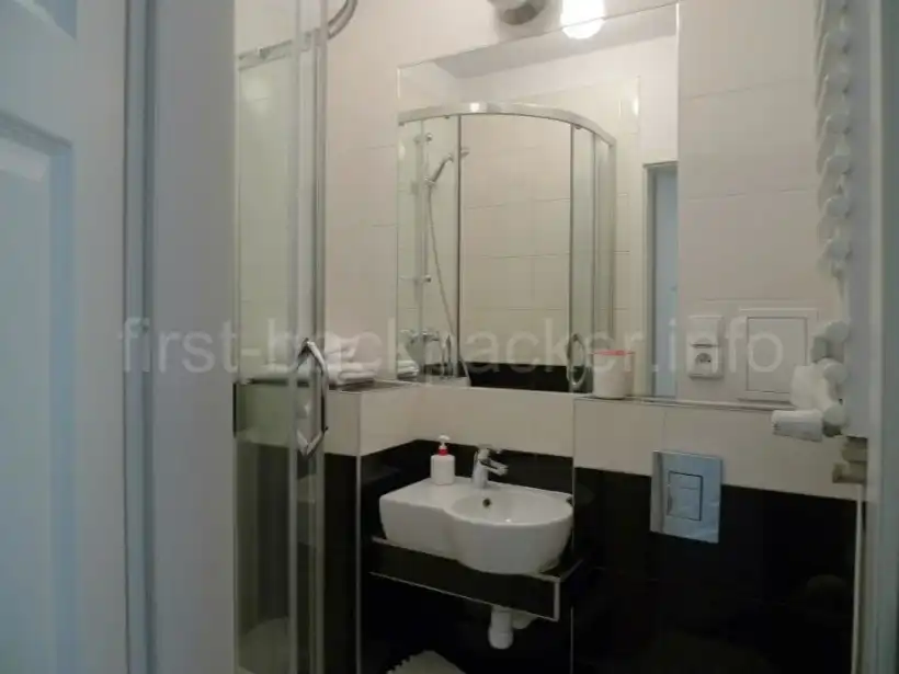 ヴロツワフ・セント ドロシーズ ホステル アパートメンツのバスルーム