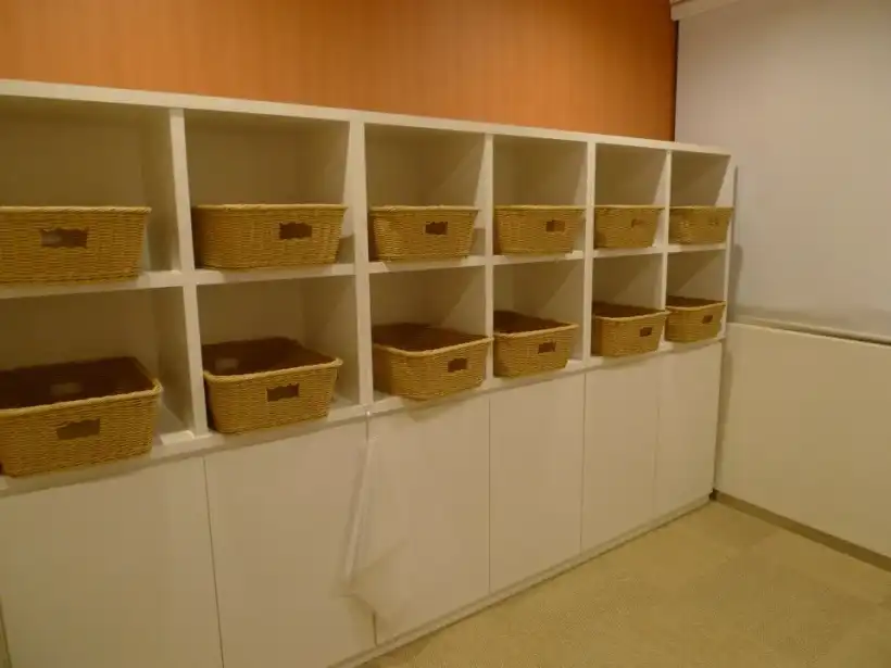 ファーストキャビン長崎のお風呂の脱衣所