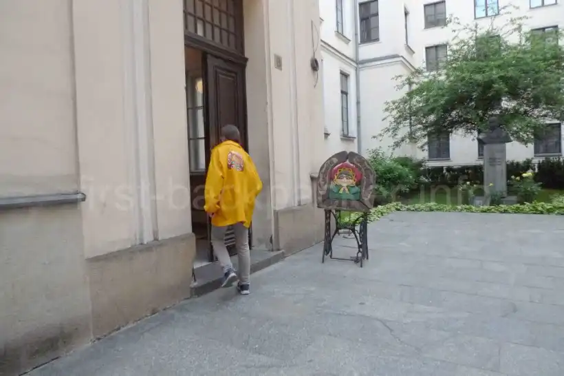 クラクフU Babci Malinyの入り口