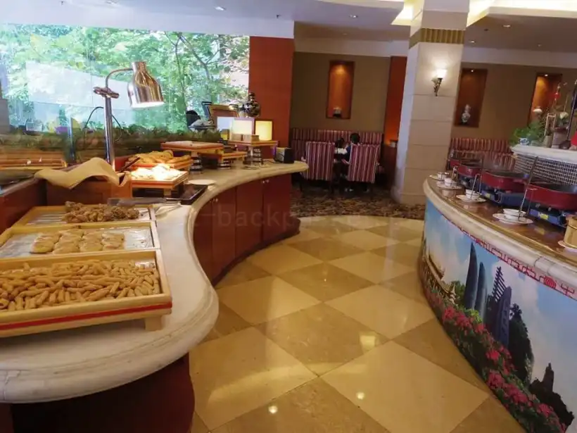 厦門賓館の朝食