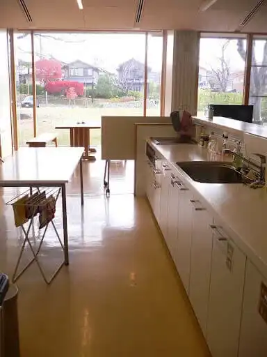 宇多野ユースホステルのキッチン