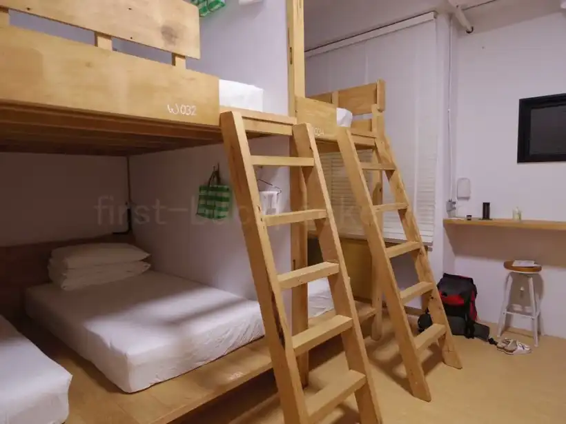 台南・草祭二手書店Cao Ji Book Innの女子ドミトリー6人部屋