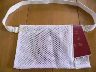 パスポート用の自作ポーチ