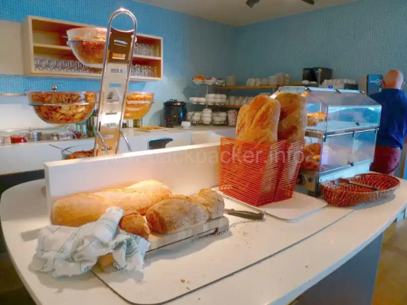 ブリュッセル国際空港Diamond Loungeのベーカリー