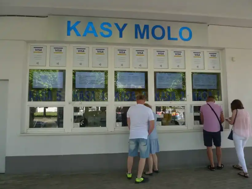 ソポト・桟橋のチケット売り場