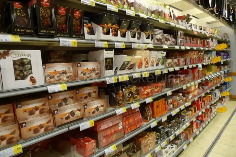 ブリュッセルのスーパーマーケット