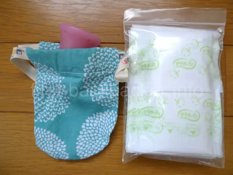 バックパッカー1か月旅・月経カップ