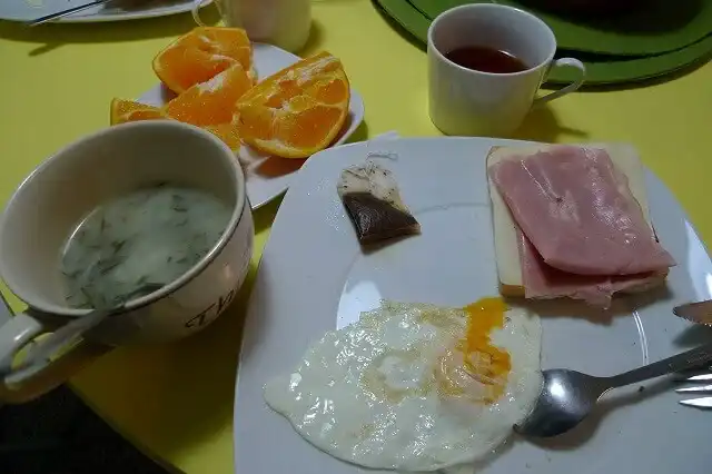 Old Évora Hostelのキッチン