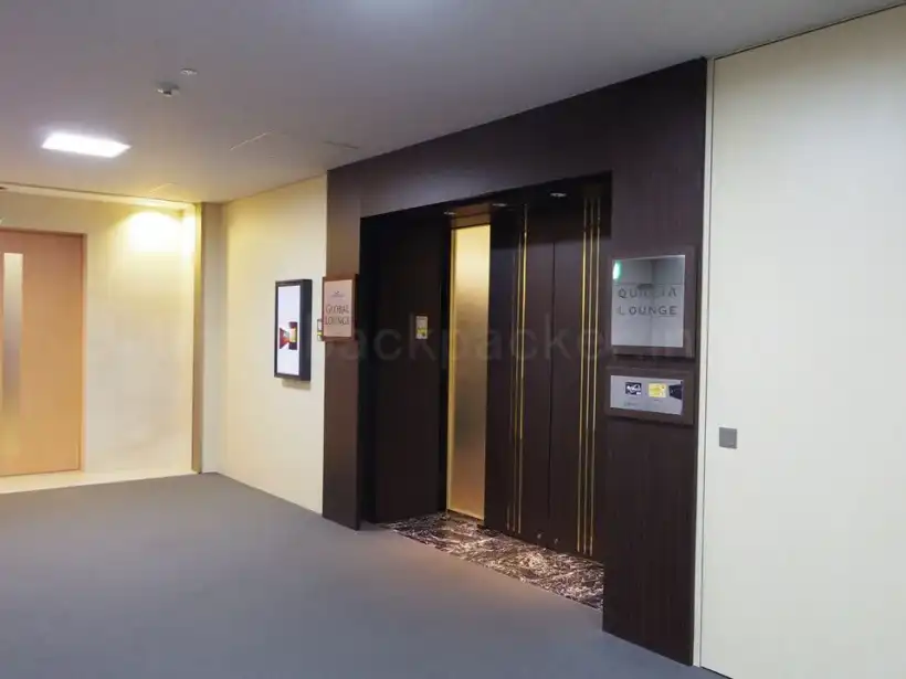 中部国際空港・国際線のグローバルラウンジの入り口