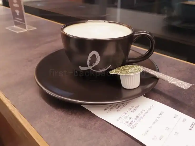 イマノ大阪心斎橋ホステル カフェラテ