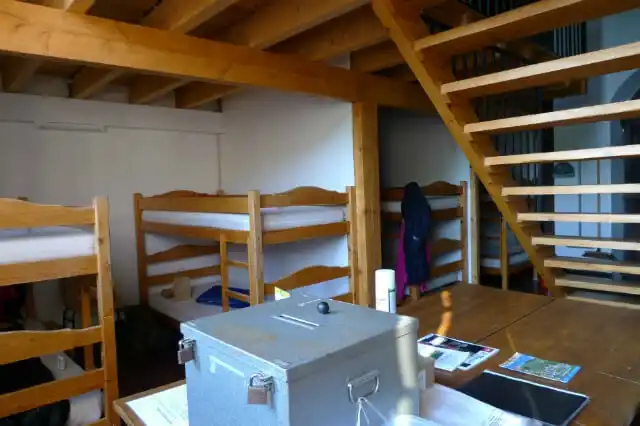 Gîte d'étape communal de Conquesの屋内