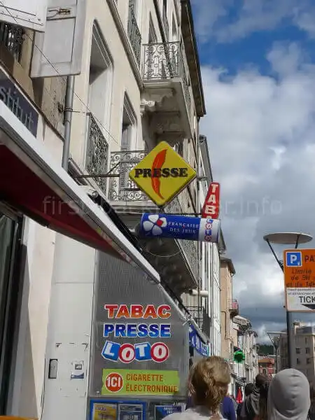 フランスのタバコ屋