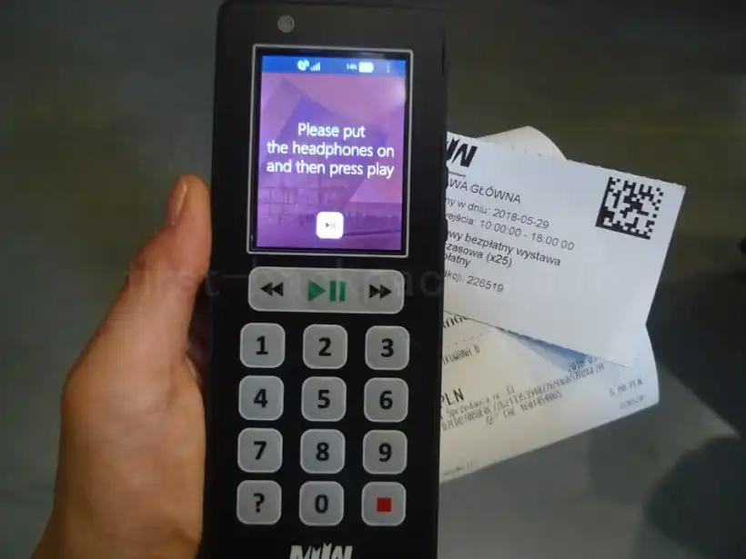 グダニスク 第二次世界大戦博物館 オーディオガイド