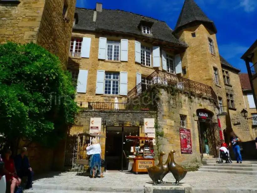 サルラ・ラ・カネダのガチョウ広場