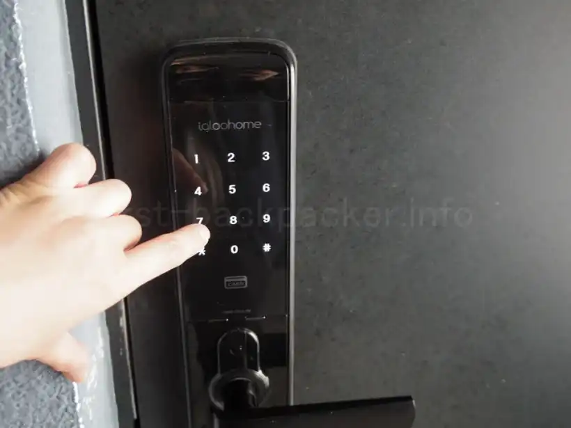 Ten to Ten Sapporo 部屋のロック