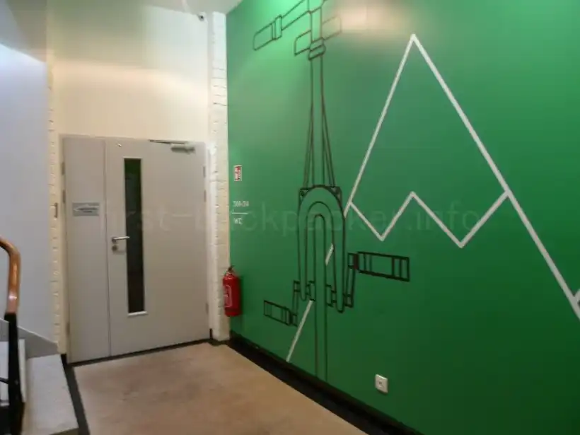 Safestay Warsow・キーロック付きのドア