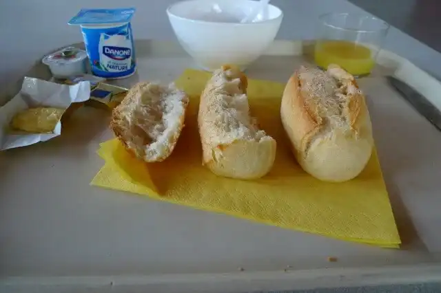 Auberge de jeunesse Biarritzの朝食